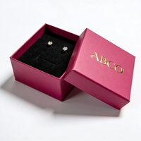 Boîte cadeau en papier de luxe, boîte rigide en carton en forme de livre, boîte à bijoux, boîte à bagues midi, boîte à montres, boîte à broches magnétique avec fermeture magnétique