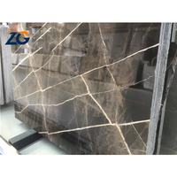 ZGSTONE Natur StoneBrown Turquie Bronze Fantaisie Marbre Dalles Top Grade Mur PanelDecoration Marbre Carreaux De Sol Escalier Marbre