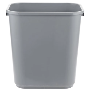 Poubelle d'hôtel en plastique de grande capacité 70L, couvercle d'oscillation d'aile de poubelle de bureau - Product Image 2