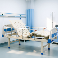 Lit réglable à 6 positions avec barrière de sécurité pliable, fonctionnement manuel facile pour les personnes âgées, protection quotidienne sécurisée et paisible