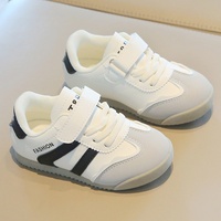Chaussures de sport unisexes pour enfants Forrest Gump Printemps-Automne 2026, blanches, respirantes, légères, durables, fermeture Velcro, tige en PU