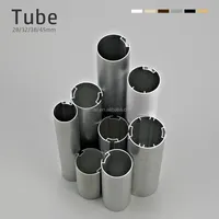 38 millimetri tubo di alluminio per tende a rullo componenti 38 millimetri tubo per zebra tende a rullo parti