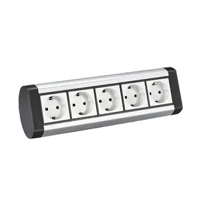 Power Strip Conference Power Outlet Versatile Mounting Desk Socket