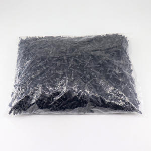 Conector en T de 1/4 pulgada para tubería capilar de 47 mm, unión para sistema de riego por goteo, accesorio de plástico negro para tubería de agua - Product Image 5