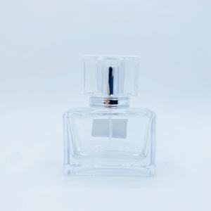 Botella de Perfume de Vidrio Transparente de 30 ml con Tapa de Plástico Transparente, Frascos de Vidrio para Dispensar Fragancias en el Cuidado Personal - Product Image 4