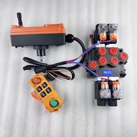 Vanne à commande à distance sans fil 12V 24V CC à un sens et à une bobine pour système hydraulique
