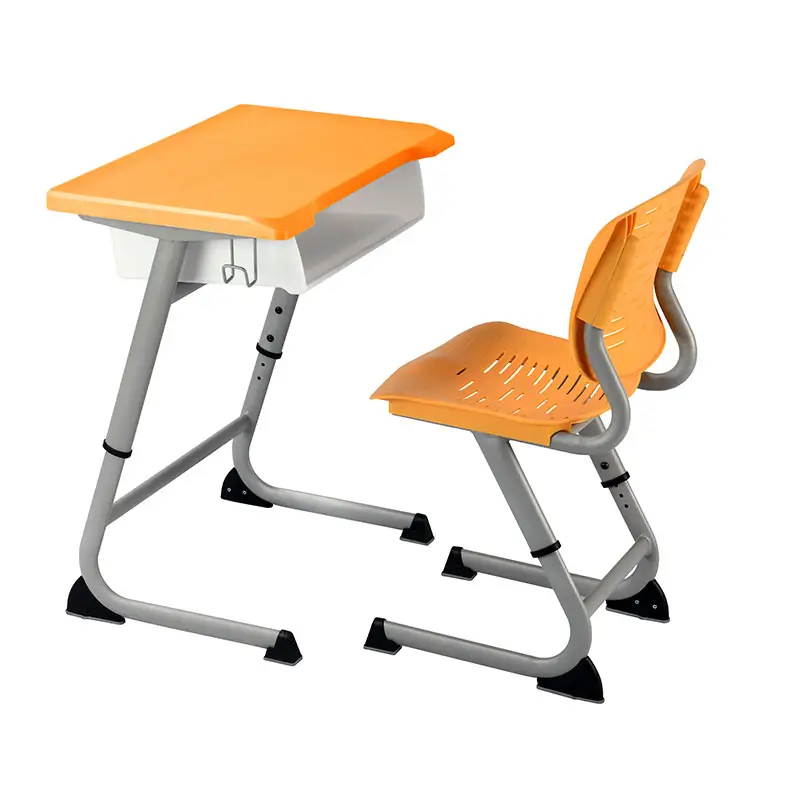 Top Sale Play School Furniture Tables and Chairs for Children Metal Modern School Equipment Comfortable School Set Student Desk