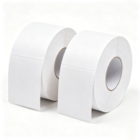 Étiquettes d'expédition personnalisées Haoxuan pour le commerce électronique, rouleaux d'autocollants imprimables en papier thermique direct pour la gestion des commandes