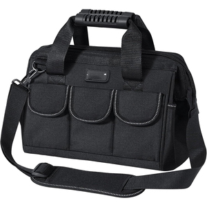 Free sample Personalized Factory Direct Wholesale Long-Lasting Large Compartment Waist Tool Belt Bag for Electricians - Product Image 1