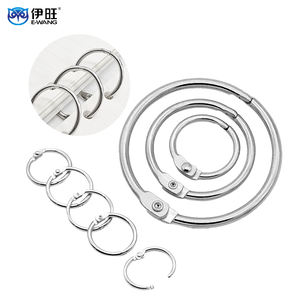 Anillas de Acero Inoxidable para Encuadernación, Anillas Metálicas para Cuadernos y Material de Papelería - Product Image 1