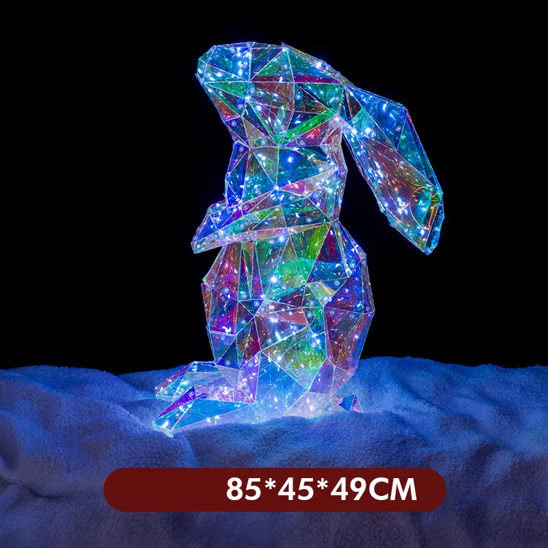 Hot bán phục sinh ngày LED thỏ trang trí đèn giáng sinh trang trí Big lop Rabbit LED Đèn