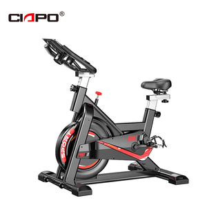<span class=keywords><strong>Bicicleta</strong></span> de Spinning Unisex Negra y Roja para Interiores, Equipo de Gimnasio de Última Generación con Sistema de <span class=keywords><strong>Freno</strong></span> Magnético Hecho de Acero y Metal - Product Image 4