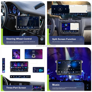 วิทยุติดรถยนต์ Podofo สำหรับ Volkswagen/VW/Skoda/Seat ขนาด 9 นิ้ว 4+64G ระบบ Android รองรับ Wireless Carplay และ Android Auto พร้อม GPS WIFI ขายส่ง - Product Image 3