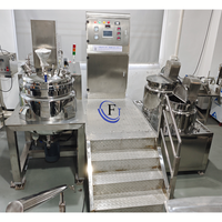 Machine à émulsionner sous vide en acier inoxydable pour la fabrication de crème dentifrice