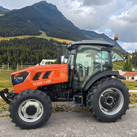 Traktor Pertanian 4x4 110HP Kapasitas Muatan Besar, Mesin Penggerak Gear Drive, Gearbox Motor Bersertifikasi CE, Produktivitas Tinggi, Garansi 1 Tahun