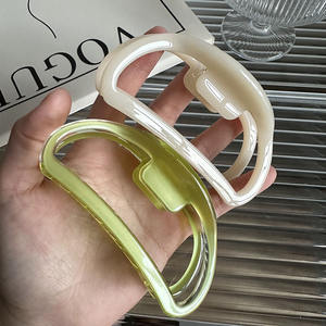 Pinza de Pelo Grande y Gruesa de Acetato para Mujer, Estilo Coreano, Elegante, de Dos Colores - Product Image 3