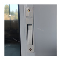 Fenêtres et portes coulissantes en PVC avec verre feuilleté teinté, résistantes aux ouragans