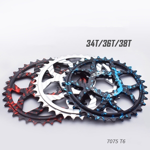 Manivelle creuse pour vélo de montagne, axe <span class=keywords><strong>DUB</strong></span>, dents plus et moins, disque de dents, mise à niveau classique, accessoires de vélo - Product Image 1