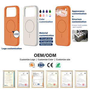 Sang trọng chống sốc điện thoại từ trường hợp đối với iPhone 17 Pro Max Shell bìa với bảo vệ máy ảnh cho iPhone 17 - Product Image 2