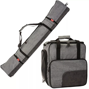 Daygos GCX19034 Borsa da Viaggio Personalizzata per Scarponi da Sci e Snowboard con Esterno Impermeabile e <span class=keywords><strong>Fondo</strong></span> Compatibile con Walk to Ride (WTR) - Product Image 1
