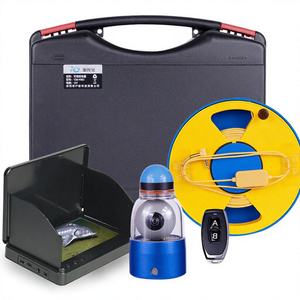 Caméra sous-marine panoramique rotative à 360° Yushibao, détecteur de poissons LED portable, haute définition, pour patrouilles, alimentée par batterie - Product Image 1