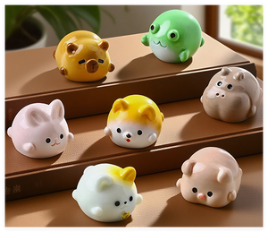 Giocattoli in miniatura con figure di animali piccola mini bomba in resina micro <span class=keywords><strong>giardino</strong></span> piccolo oggetto di scultura per mang dai a sorpresa borsa cieca - Product Image 5