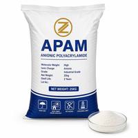 Polyacrylamide Anionique (APAM) à Faible Coût, Poudre Floculante Pureté 99% pour la Déshydratation des Résidus de Mines de Charbon
