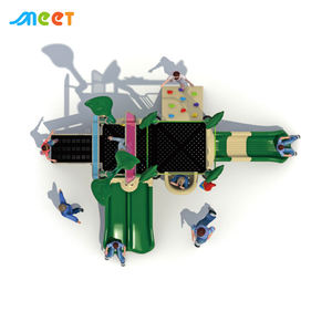 Aire de jeux interactive pour enfants avec toboggan, pour l'extérieur des écoles, par un fabricant et fournisseur spécialisé dans les équipements de divertissement - Product Image 3