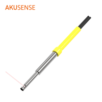 Sonda de Sensor de Fibra Óptica de Alta Elasticidad AKUSENSE PD-W32-Q, Reflexión Difusa, Tipo Through-Beam, Tiempo de Respuesta de 0.1ms, Salida NPN/PNP de 5V