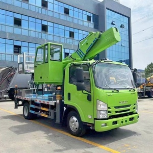 รถบรรทุกติดตั้งกระเช้าไฟฟ้า ISUZU KV100 ใหม่ ขนาด 23ม. 31ม. 45ม. 28ม. เกียร์ธรรมดา เครื่องยนต์ดีเซล - Product Image 5