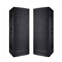 Barra de Sonido de Alto Rendimiento Audio Nítido Doble de 15 Pulgadas Alta Potencia 4 Ohmios 700W Uso en Interiores/Exteriores Clase A+++ Estéreo MDF 45Hz-19kHz