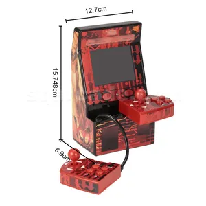 Jeux multiples intégrés mini arcade jeu de poche pour enfants rétro mini arcade jeu de poche console 8 bits
