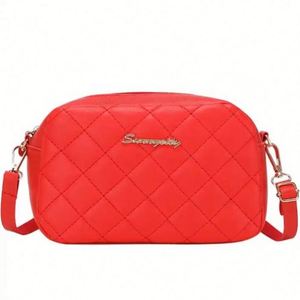 Custom Korean Version Women's PU Canvas Fashion Eco-Friendly Zipper Closure Crossbody <b>Bag</b> Cartoon Pattern 1-1.9L Capacity High - Product Image 5