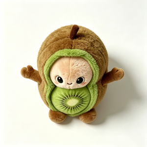 Peluche de Kiwi Personalizado, Peluche Suave y Esponjoso con Ojos Grandes, Lindo Personaje de Kiwi Antropomórfico - Product Image 2