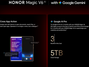 Nuevo Honor Magic V6 Versión Global, Teléfono Inteligente Plegable con Google AI Pro |   6660mAh 80W |   Snapdragon 8 Elite Gen 5 MagicOS 10 - Product Image 6
