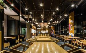 Luz de lujo coreano de lujo de madera Hotel Fine Dining Restaurant Furniture 2017 - Product Image 3