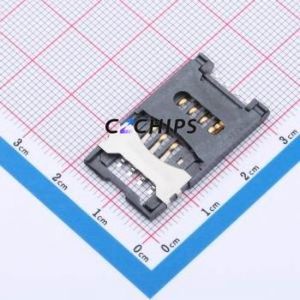 C7006-03 SIM Card Connector SMD Connector ( Body Max Height: 2.5mm ) - Product Image 1