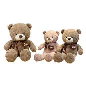 All'ingrosso grande orsacchiotto peluche farcito animale su misura <span class=keywords><strong>marrone</strong></span> <span class=keywords><strong>cuore</strong></span> gigante <span class=keywords><strong>cuore</strong></span> amore orsacchiotto orsacchiotto - Product Image 5