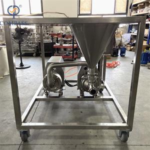 Stainless Steel SS304 Sanitary High Shear Solid-<b>liquid</b> Mixers Homogeneous Mixing Pump Emulsified Homogenize With Mixer - Product Image 1