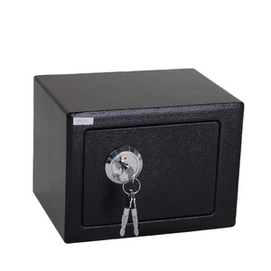 Factory Good Price Key Open Safe Box Mini Vault Home House Safe Box With Stable Quality