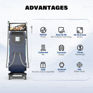 베스트 셀러 레이저 제모 808 제모 기계 피부 분석기 레이저 제모 기계 다이오드 기계 - Product Image 2