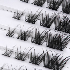 Mới Đến Tự Làm Lash Mở Rộng Kit D Curl Fox Mắt Cụm Handmade Cá nhân Phân Đoạn Lash Cụm Pre-Trái Phiếu Lông Phong Cách - Product Image 4