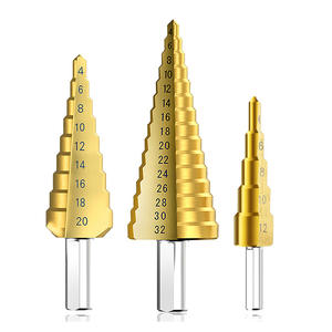 Juego de Brocas Escalonadas Multifuncionales Directas de Fábrica, Herramientas para Perforar Madera, Brocas Triangulares, Brocas Multiusos - Product Image 5