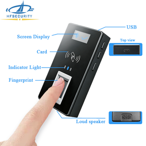 Dispositivo Biométrico de Huellas Dactilares Inalámbrico HF7000PRO de HFSecurity, BLE5.0 con Pantalla OLED de 0.96'' y Batería de 2000mAh - Product Image 3