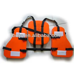 PVC Foam Life Jacket/3-pieces work life vest for oil workers