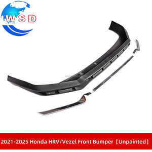 Kit de carrocería de parachoques delantero PP negro sin pintar y Piano para Honda <span class=keywords><strong>HRV</strong></span>/Vezel 2021-2025 Kit de carrocería Kit delantero accesorios reacondicionados para coche - Product Image 5