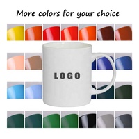 Tasse à café en céramique, vente en gros, mignon, intelligent, Sublimation, vierge, imprimé, coffret cadeau, tasse avec Logo, tasse personnalisable