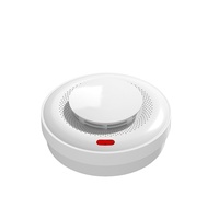 Détecteur de fumée intelligent Wi-Fi Tuya avec application autonome multifonctionnelle pour alarme incendie, en matériau PC, compatible télécommande Graffiti 433