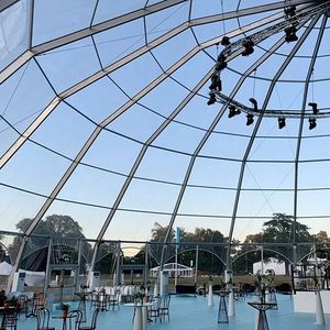 Carpa Poligonal Grande de Aluminio KENTEN, Carpas Transparentes para Eventos al Aire Libre, para 1000, 5000, 7000 Personas, Carpa para Festivales Holi y Rock - Product Image 4