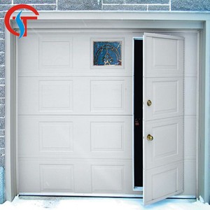 Porte <span class=keywords><strong>de</strong></span> <span class=keywords><strong>garage</strong></span> moderne américaine Shuotian Porte <span class=keywords><strong>de</strong></span> <span class=keywords><strong>garage</strong></span> double avec porte traversante - Product Image 4